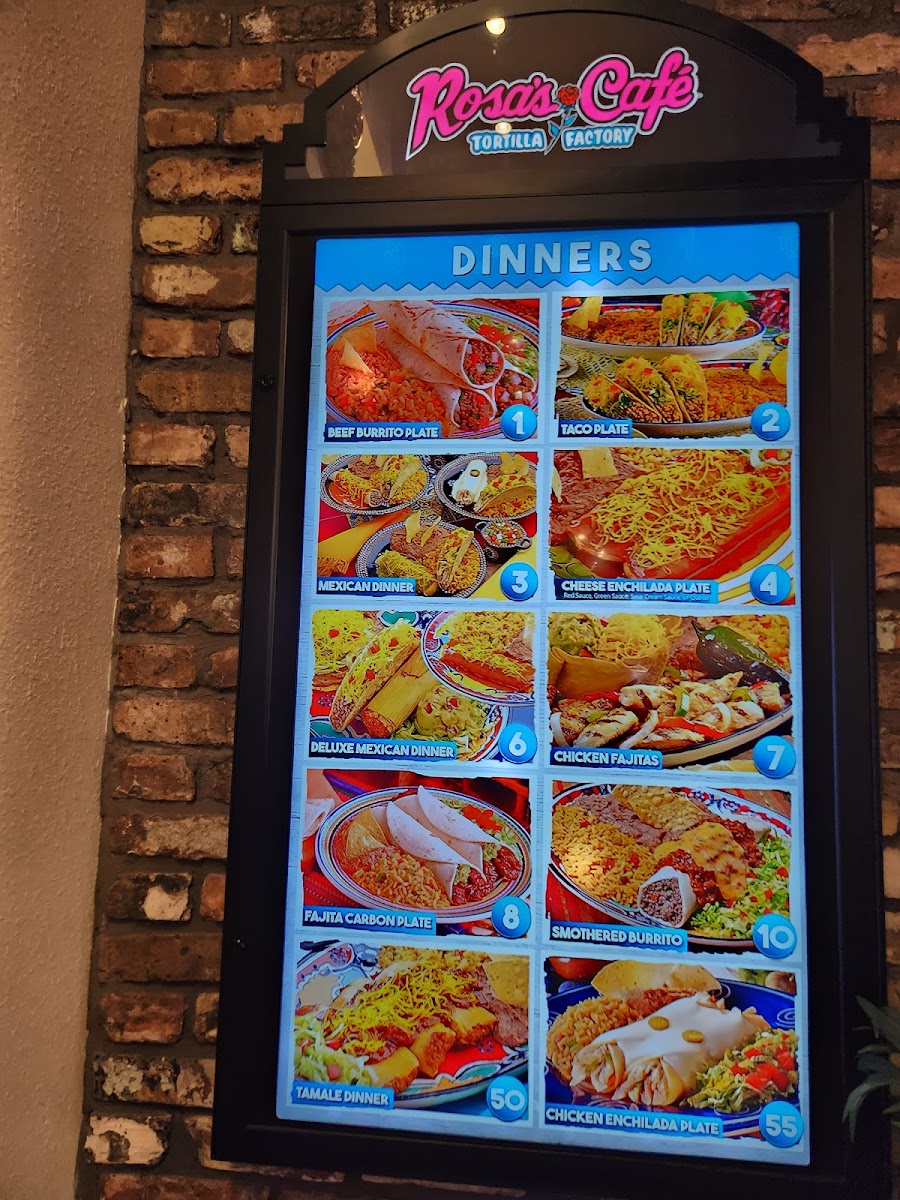 Menu Rosa's Café & Tortilla Factory-5