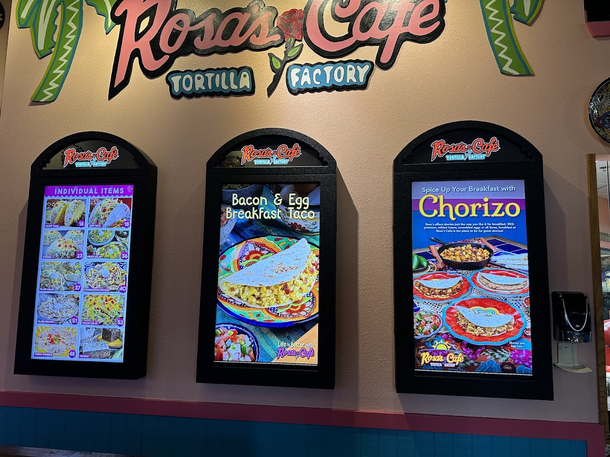 Menu Rosa's Café & Tortilla Factory-7